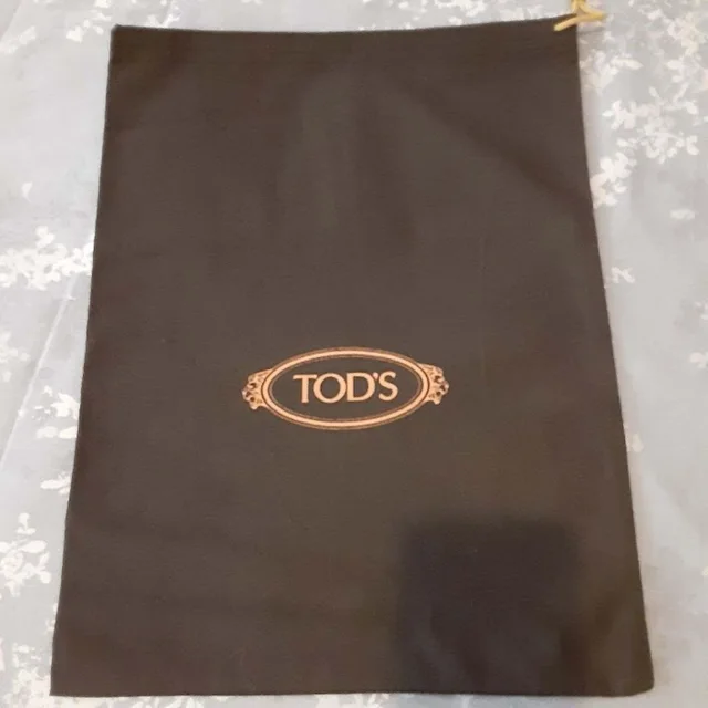 Tod's Brown Cotton Dustbag in brown|red from Poshmark, photo 1 of 1