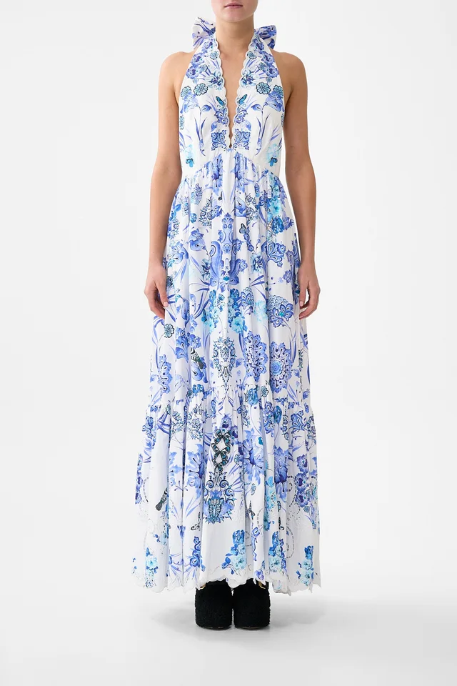 Camilla eBoutique RUFFLE HEM HALTER DRESS ALL ABOUT THAT LACE from CAMILLA, photo 1 of 1