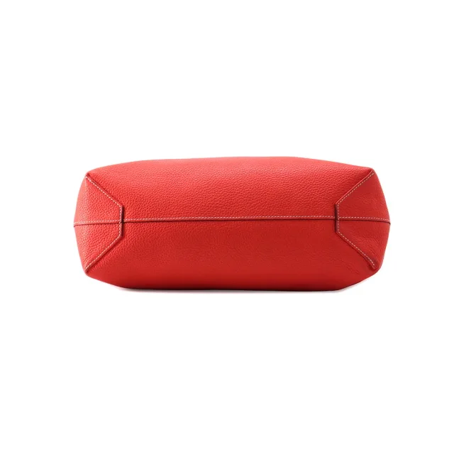 Hermès Double sense Rouge duchesse/Bougainvillier Taurillon Clemence Swift Leather Size 45 in Red Clemence leather from GALLERY RARE, photo 4 of 15