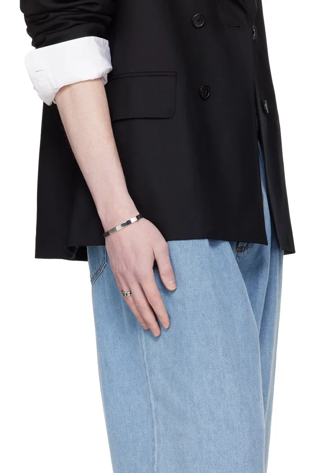 MM6 Maison Margiela Chain Ring, photo 2 of 2 from SSENSE