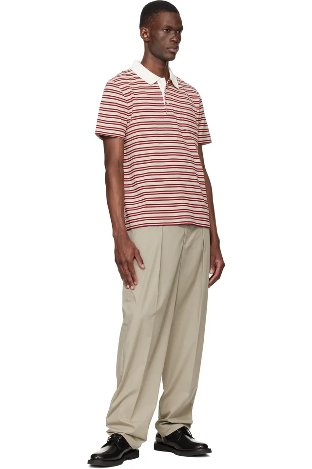 A.P.C. Khaki Renato Trousers, photo 4 of 4 from SSENSE