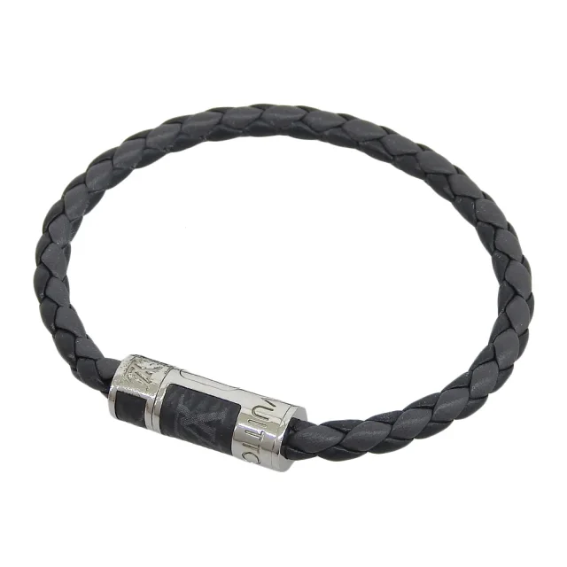Louis Vuitton Monogram Eclipse Bracelet M6588 in Black Coated/Waterproof canvas from LuxUness, photo 2 of 7