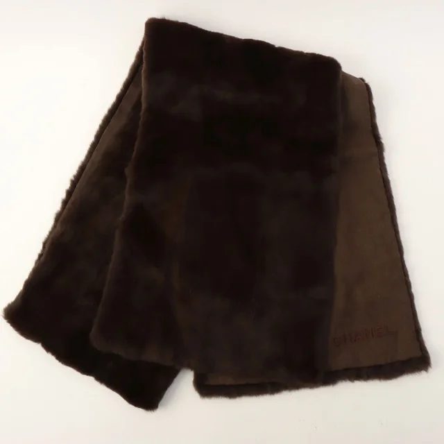 Chanel Around 1998, Lapin Farve brown marble pattern shoulder bag, dark brown from VINTAGE QOO TOKYO, photo 13 of 14