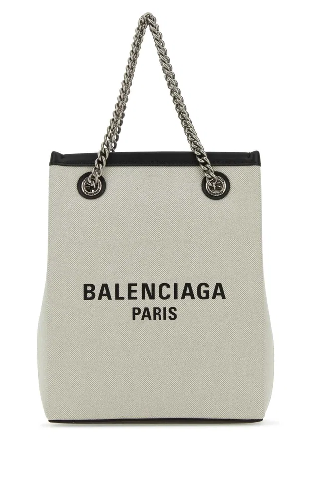 Balenciaga Duty Free Tote Bag — Beige T Cotton in Beige Canvas from HEWI