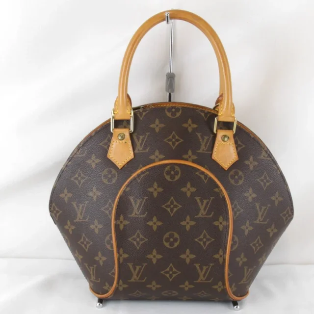 Louis Vuitton Ellipse MM Monogram Handbag in Brown Canvas from LuxUness, photo 2 of 8