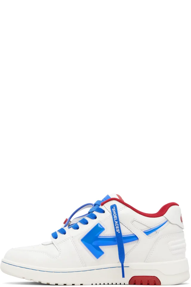 Off-White White Out Of Office Bubble Arrow Sneakers, photo 3 of 5 from SSENSE