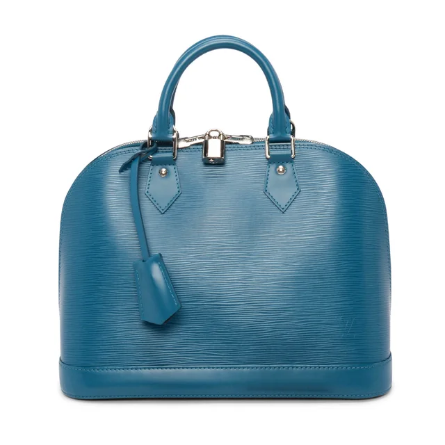 Louis Vuitton Epi Leather Alma PM in Cyan Leather from Blue Spinach