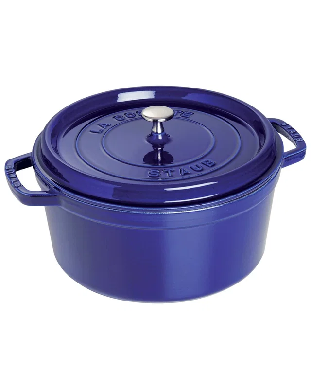 Staub Cast Iron 9qt Round Cocotte, image 1 of 1 from Rue La La