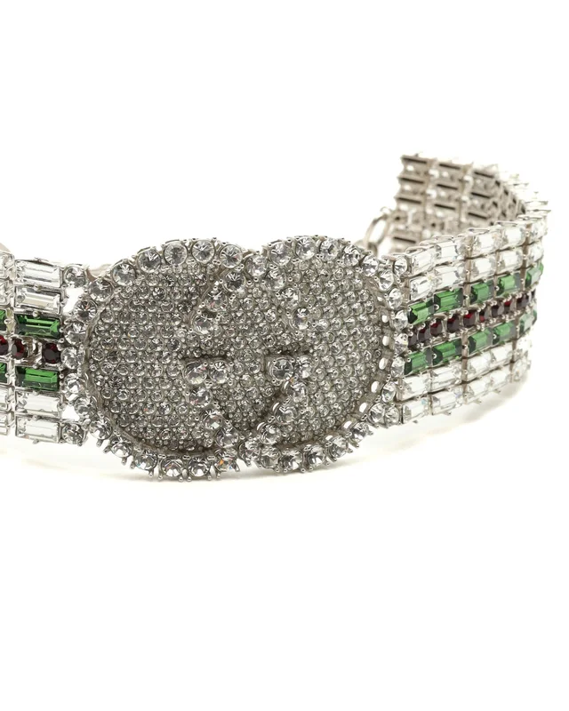 Gucci GG Rhinestone Choker from A Retro Tale, photo 2 of 3