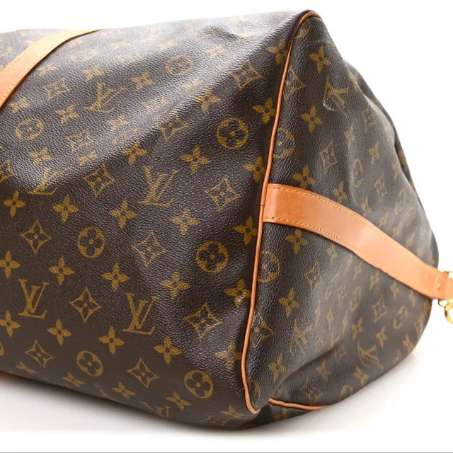 Louis Vuitton Monogram Keepall Bandouliere 60 in Canvas from FASHIONPHILE, photo 9 of 10