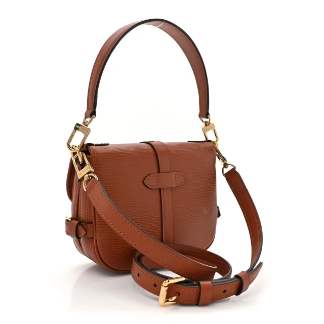 Louis Vuitton Epi Saumur BB Cognac in Brown Leather from FASHIONPHILE, photo 3 of 10
