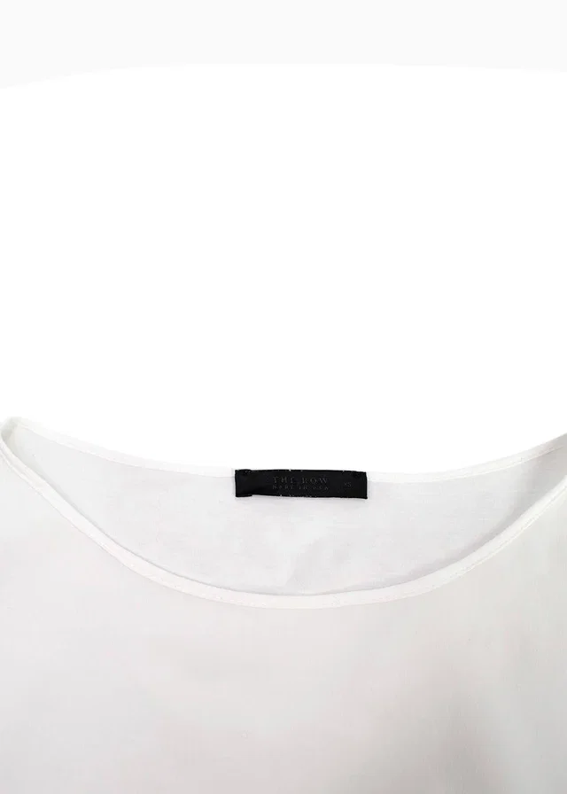 The Row white cotton top in White from HEWI