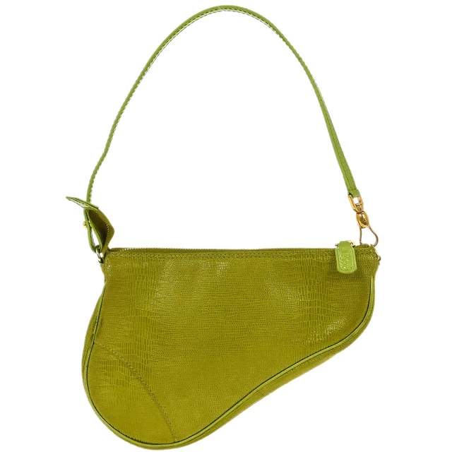 Dior Leather Saddle Handbag in Leather from AMORE Vintage Tokyo