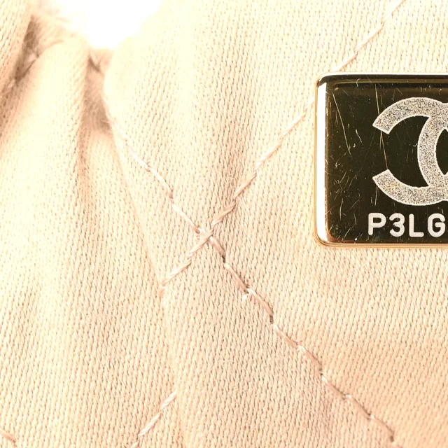 Shiny Calfskin Quilted Chanel 22 White in White Calfskin from FASHIONPHILE, photo 8 of 11
