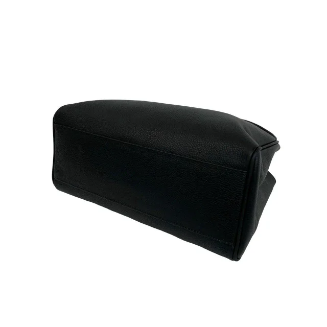 Saint Laurent Leather Handbag in Black Leather from LuxUness, photo 8 of 10