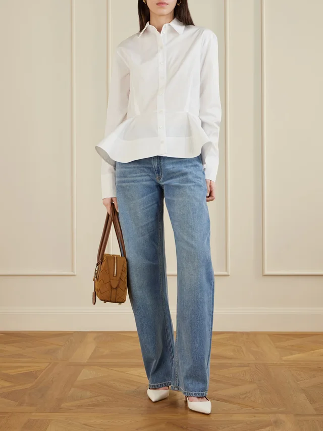 STELLA MCCARTNEY Wide-leg jeans in Blue, photo 2 of 2 from NET-A-PORTER (Canada)
