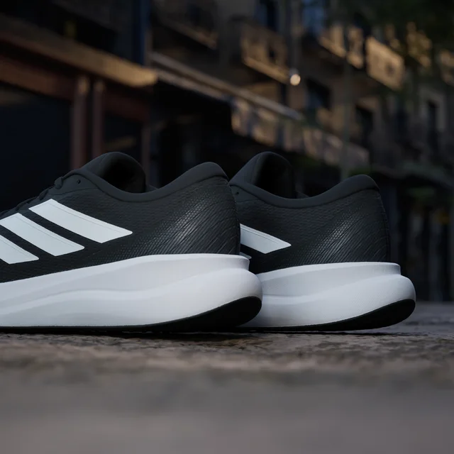 Adidas RUNFALCON 6 WIDE Shoes in Black, photo 8 of 8 from adidas (US)