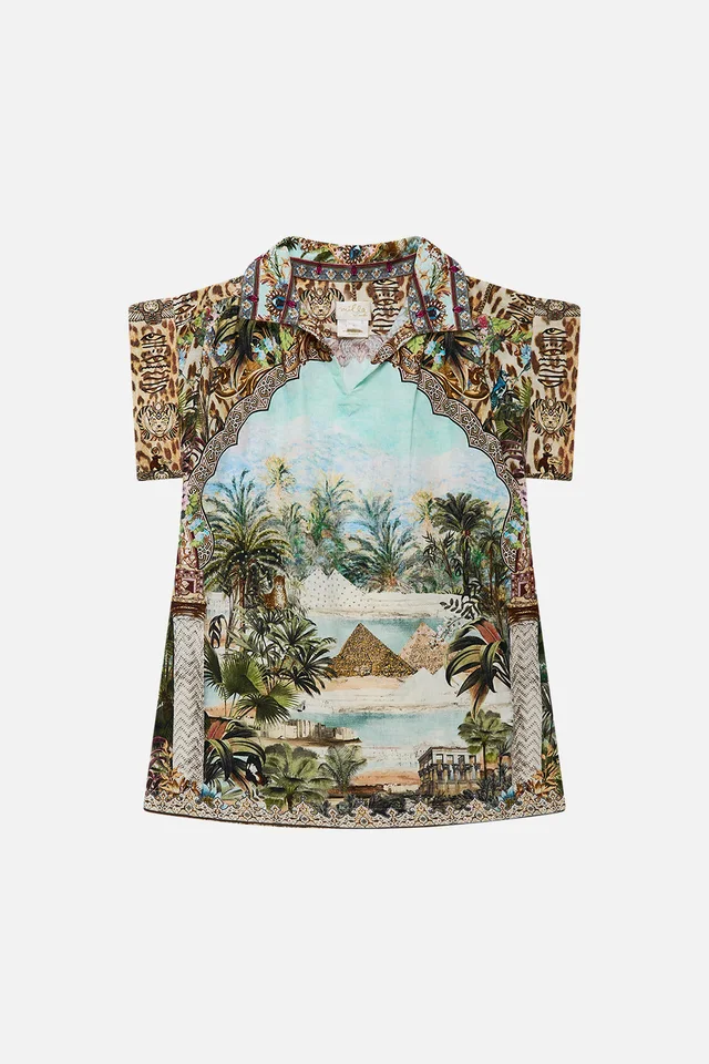 Camilla eBoutique KIDS MINI SHIRT DRESS 4-10 VIEWS OF THE VALLEY from CAMILLA, photo 1 of 1