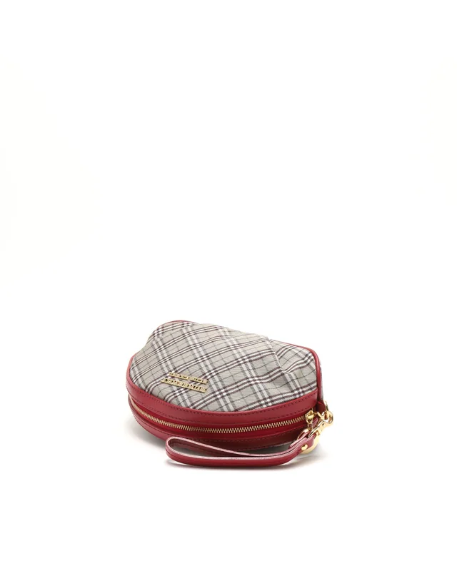 Burberry Label Nova Accessory Pouch in Blue Canvas from A Retro Tale, photo 5 of 7