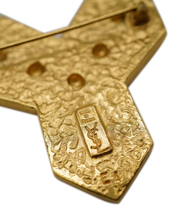 Saint Laurent Y brooch from Luxury Promise, photo 5 of 5