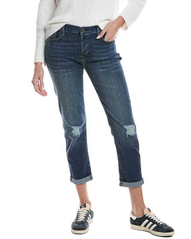 7 For All Mankind Josefina Feminine Boyfriend Jean, image 1 of 1 from Rue La La