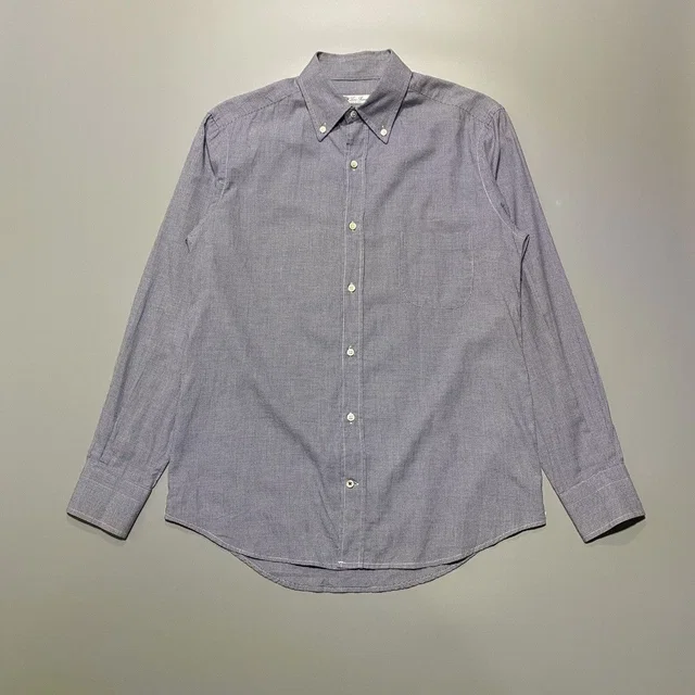 Loro Piana Button Shirt in blue from Grailed