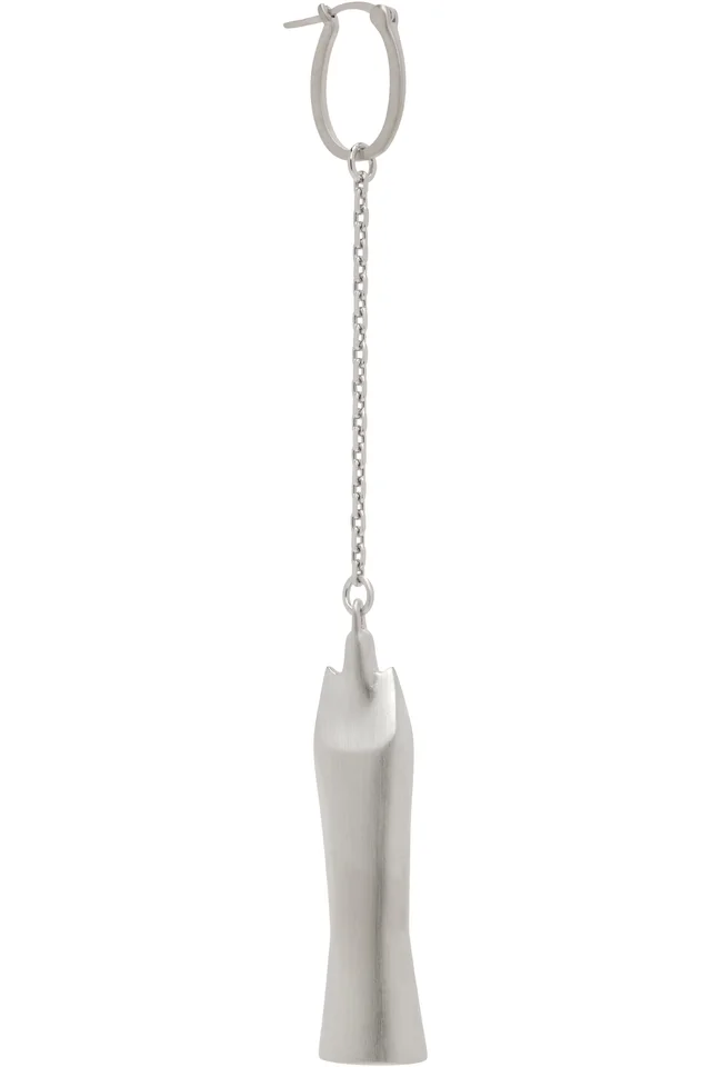 Rick Owens Temple Sister Single Earring, photo 2 of 3 from SSENSE
