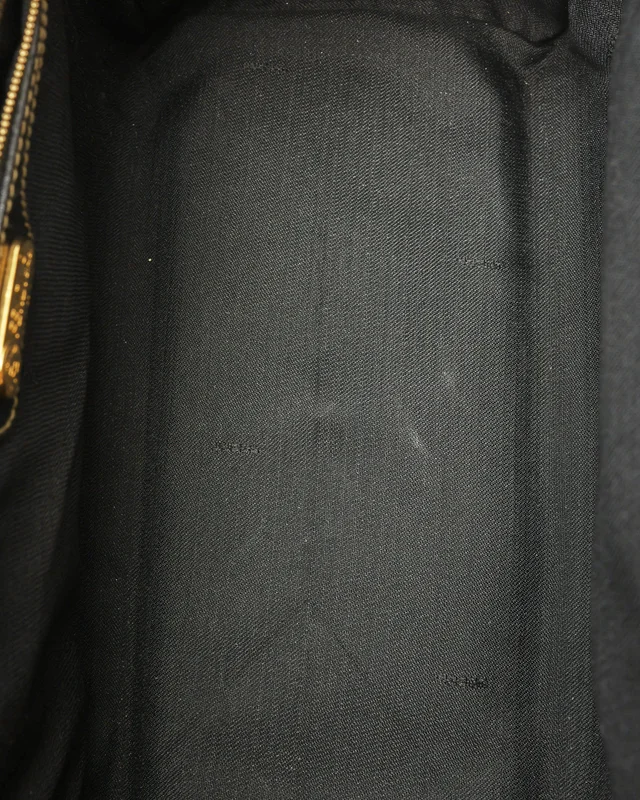 Fendi Pequin Mini Boston Bag in Denim from A Retro Tale, photo 6 of 9