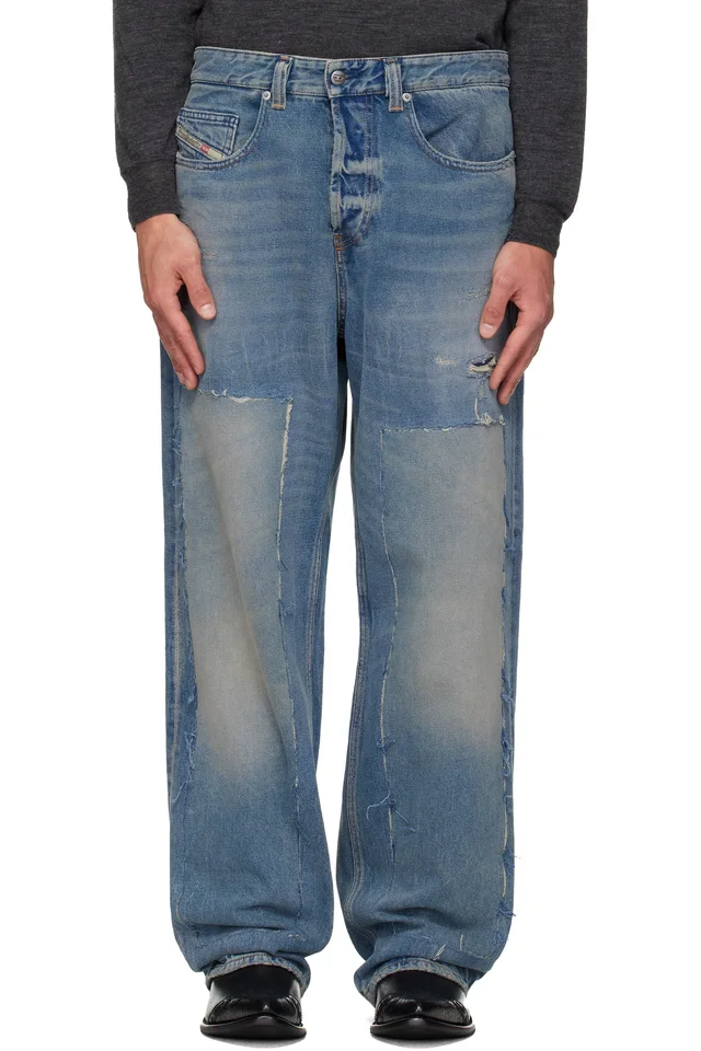 Blue 2001 D-Macro 09n27 Jeans, image 1 of 1 from SSENSE