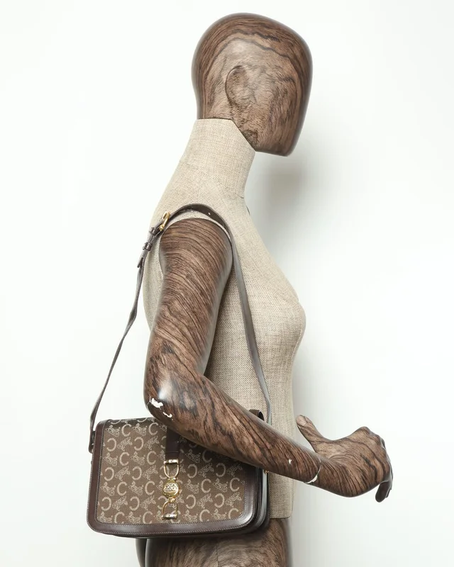 Celine C Horse Carriage Shoulder Bag in Canvas from A Retro Tale, photo 10 of 10
