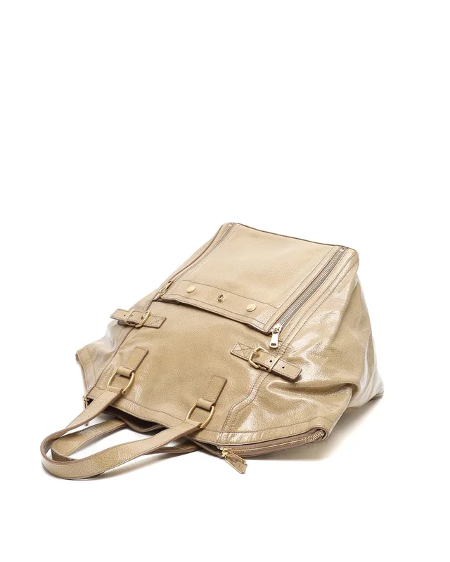 Saint Laurent Rive Gauche Patent Tote Bag in Patent leather from A Retro Tale, photo 4 of 9