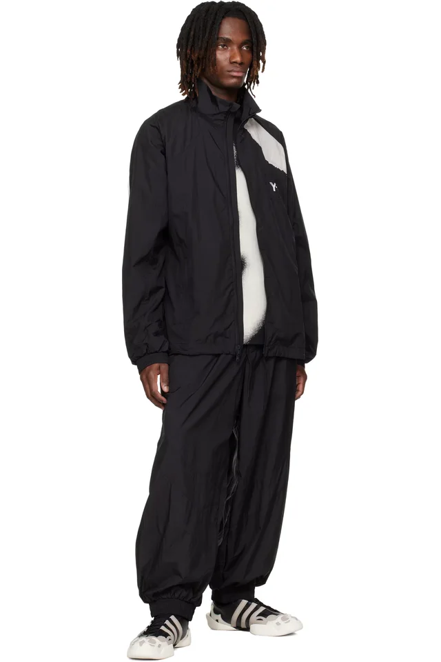 Y-3 Black & Gray Regu Mary Jane Sneakers, photo 5 of 5 from SSENSE