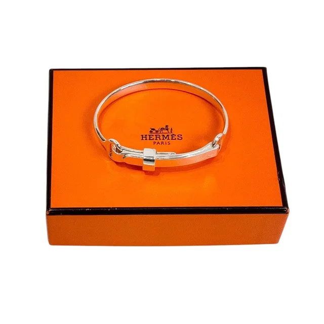 Hermès Silver Bracelet LG in Silver from Luxury Promise