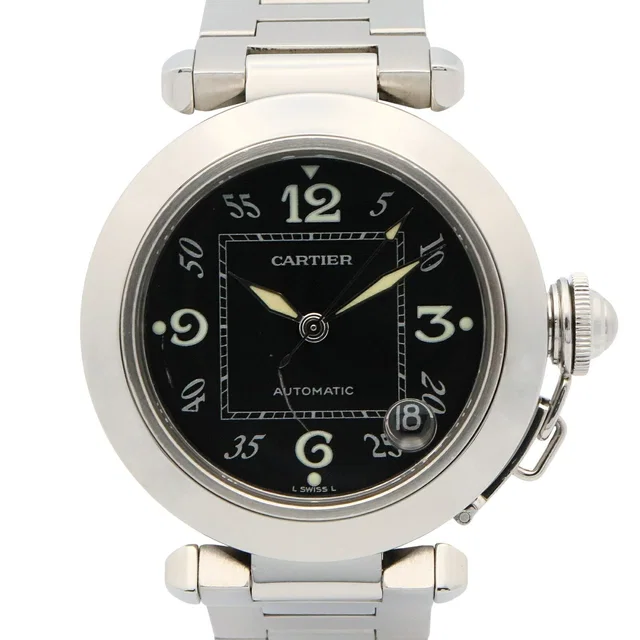 Cartier Pasha C Stainless Steel Watch from LuxUness