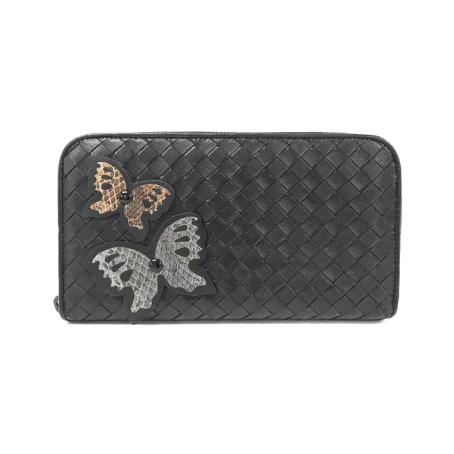 Bottega Veneta Wallet Black in Black Leather from The Reluxe
