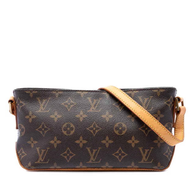 Brown Louis Vuitton Monogram Trotteur Crossbody Bag in Brown Coated canvas from Designer Revival, photo 1 of 1