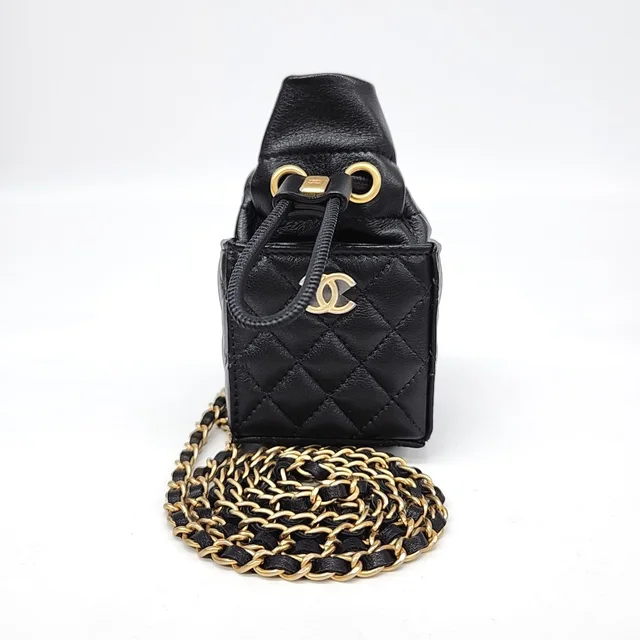 Chanel mini bucket crossbody bag from GUGUS