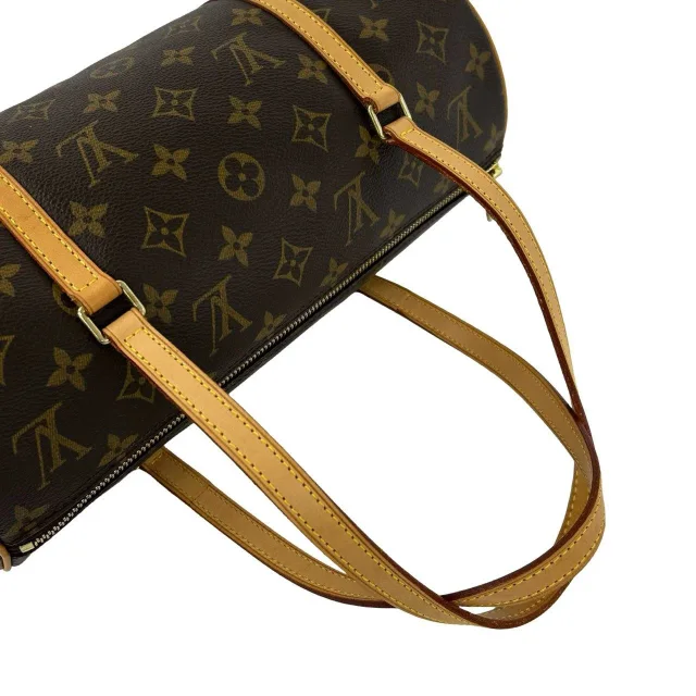 Louis Vuitton Papillon Monogram Handbag in Brown Canvas from LuxUness, photo 4 of 9