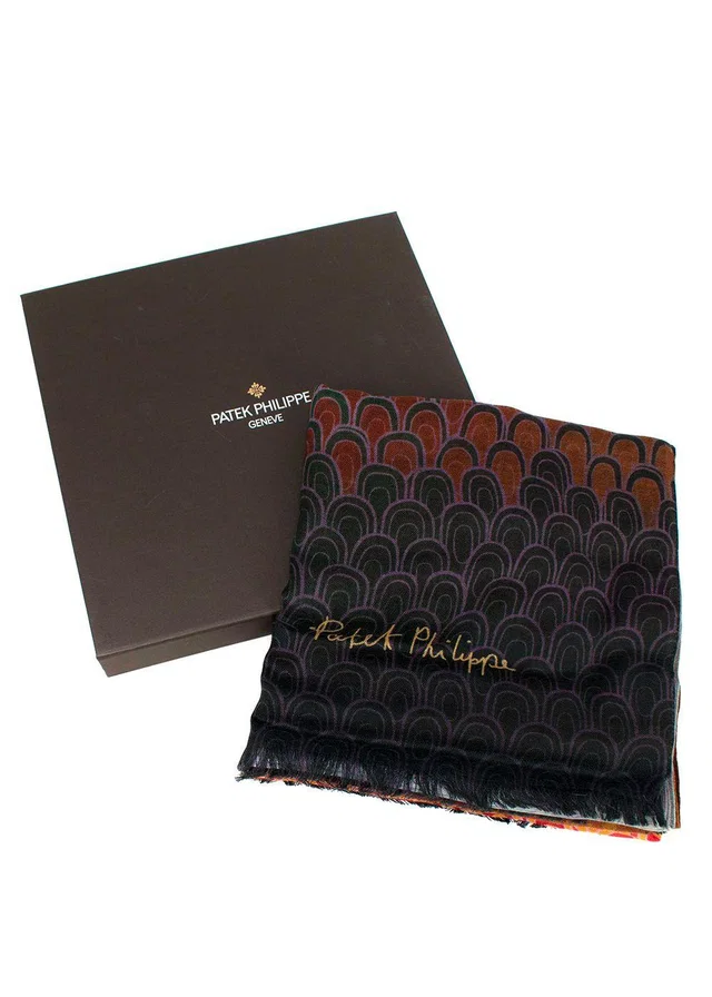 Patek Philippe Multicoloured Cashmere Scarf in Cashmere from HEWI