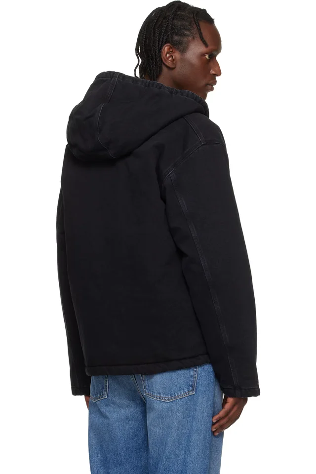 Carhartt Work In Progress Black Cleveland Jacket, photo 3 of 4 from SSENSE