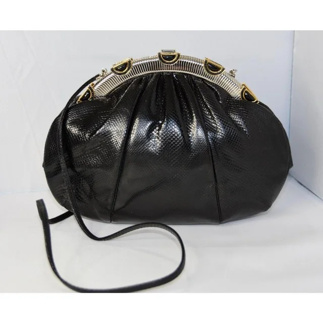 Judith Leiber Women's Bag - Black/Multi in multicolor|black from Depop, photo 1 of 1