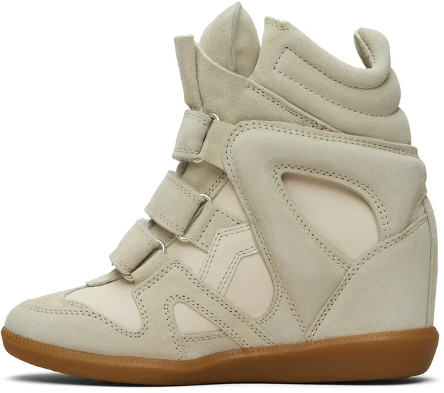 Isabel Marant Gray Bekett Sneakers, photo 8 of 10 from SSENSE