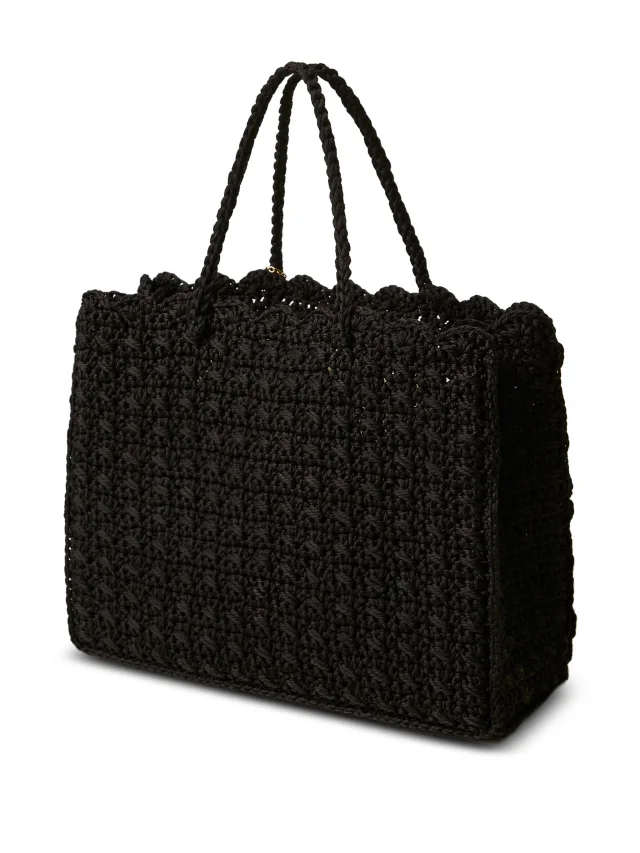 TWINSET floral-appliqué tote bag, photo 2 of 2 from FARFETCH