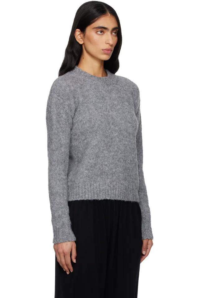 Paloma Wool Gray Clock Sweater, photo 2 of 4 from SSENSE