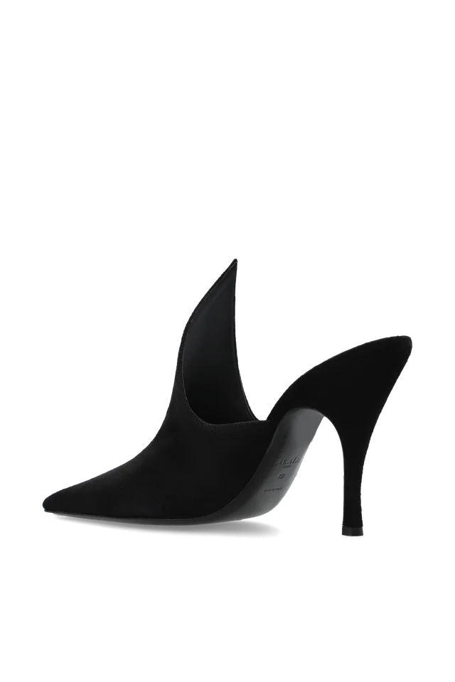 Alaïa Pointed-Toe Heeled Mules, photo 2 of 7 from SENSER