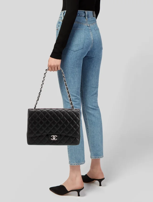 Chanel Shoulder Bag Other bag in Black Leather from The RealReal, photo 2 of 6