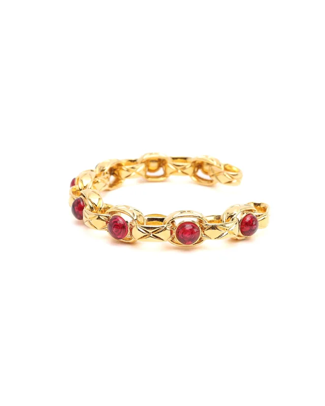 Chanel Matelasse Bracelet from A Retro Tale, photo 3 of 7