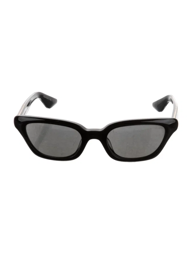 Khaite Wayfarer Tinted Sunglasses in black from The RealReal
