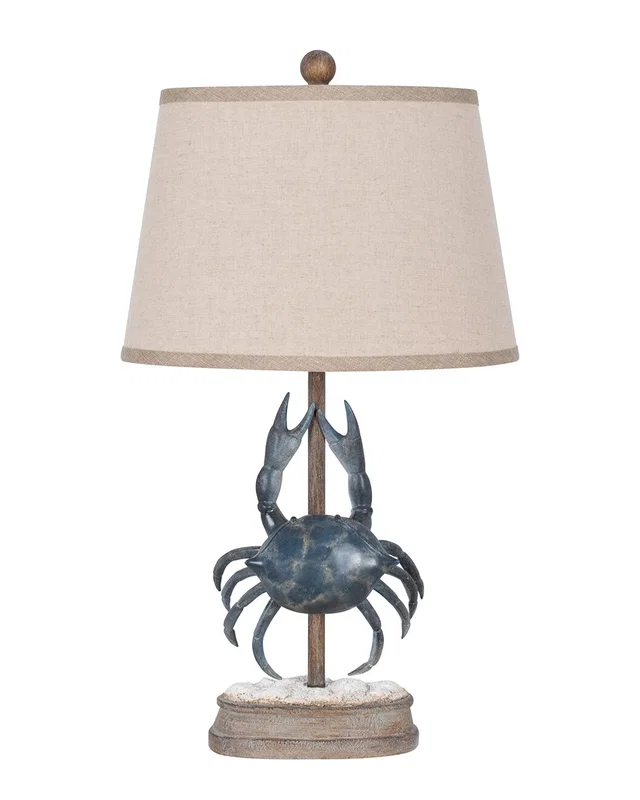 Lamps Per Se Set of Two 25in Polyresin Table Lamps with Linen Shade, image 1 of 1 from Rue La La