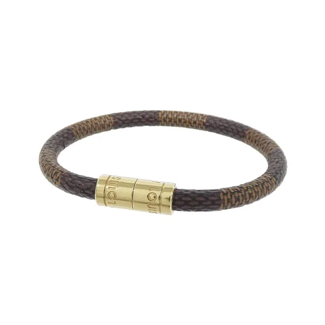 Louis Vuitton Damier Bracelet Keep It 17 in Coated canvas from The Reluxe